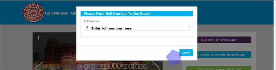 LNMU Part 3 Result 2021