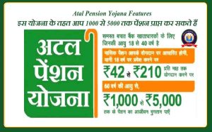 Atal Pension Yojana Features