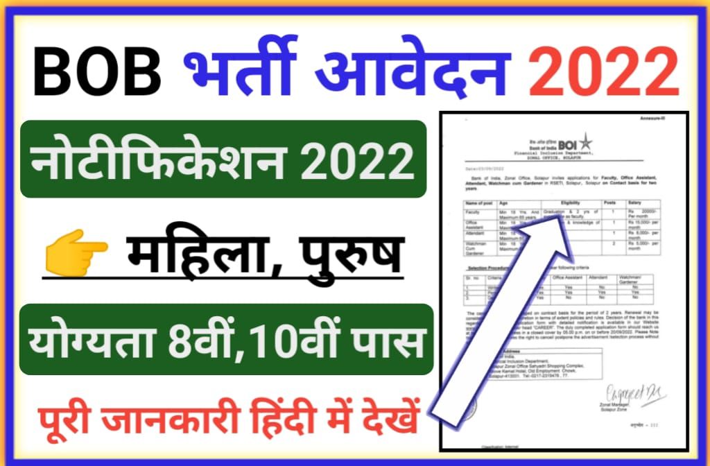 Bank Of India Recruitment 2022