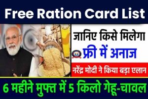 Free Ration Card List 2022: फ्री राशन कार्ड की नई लिस्ट में नाम चेक करें