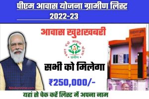 PM Awas Yojana 2022-23 List Status