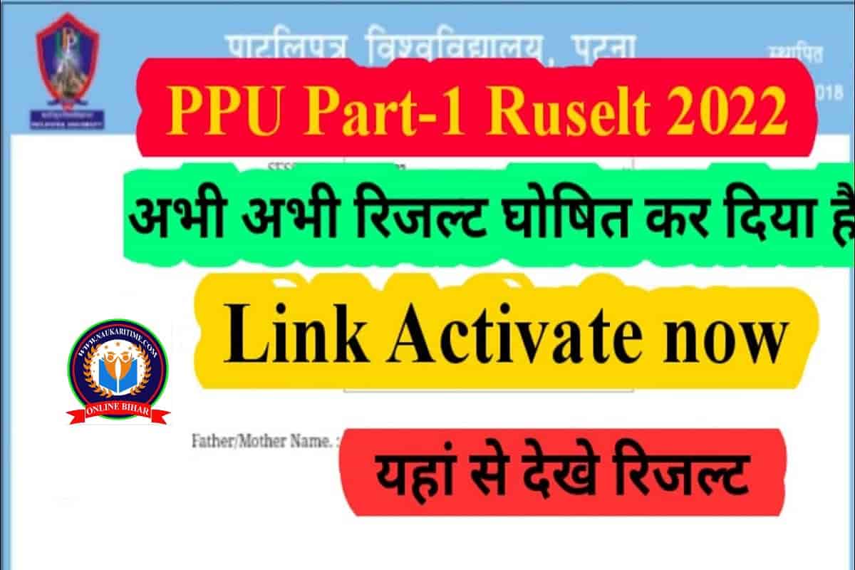 Patliputra University Part 1 Result