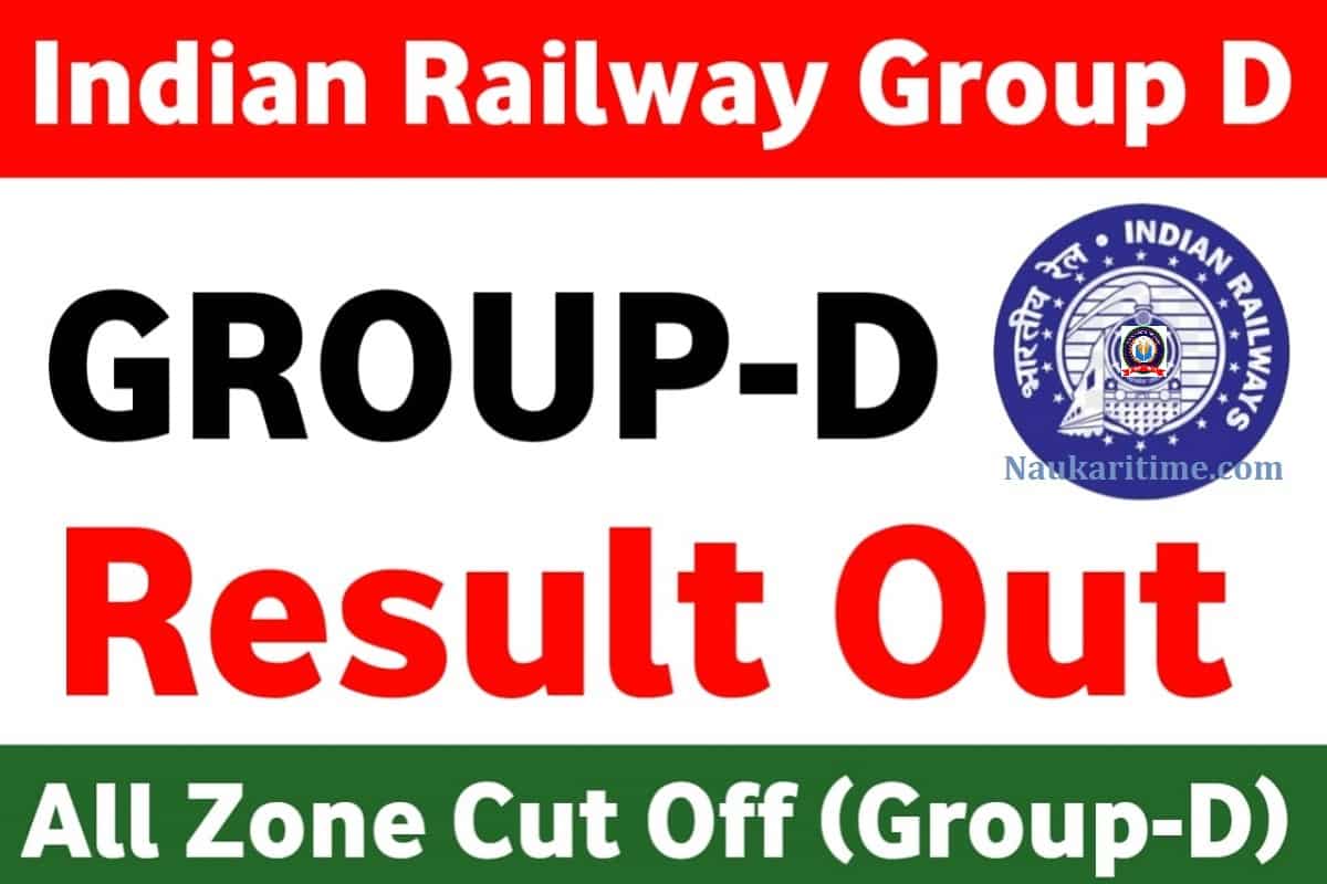 RRB Group D Result 2022