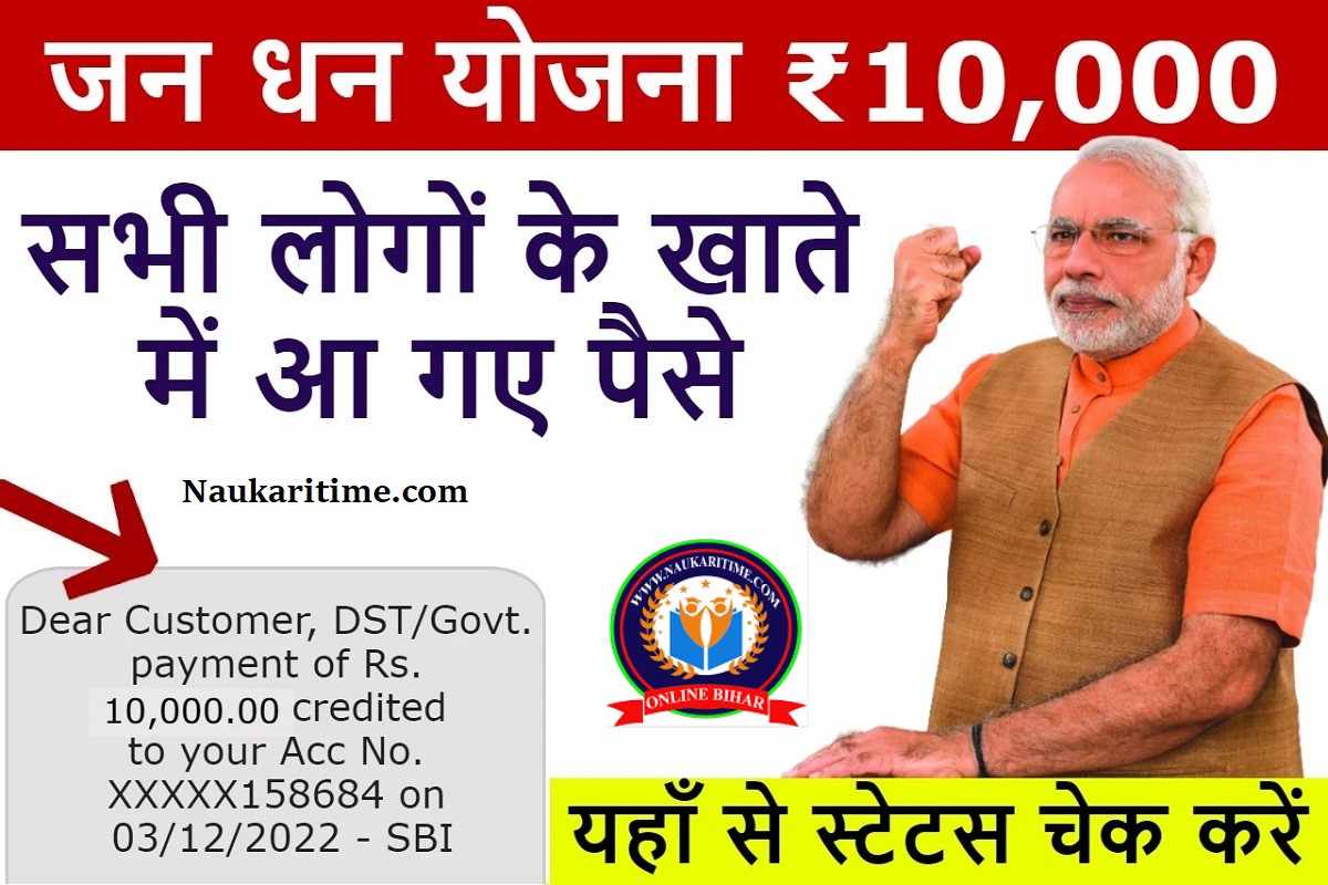 PM Jan Dhan Yojana Status