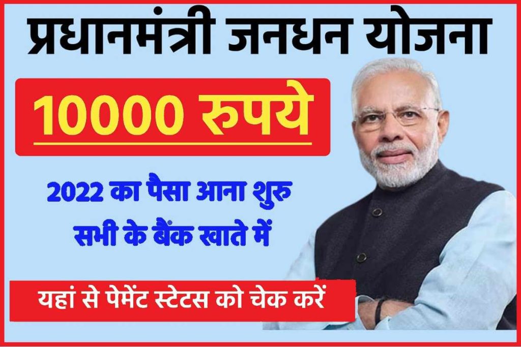 PM Jan Dhan Yojana 2023 Payment Status