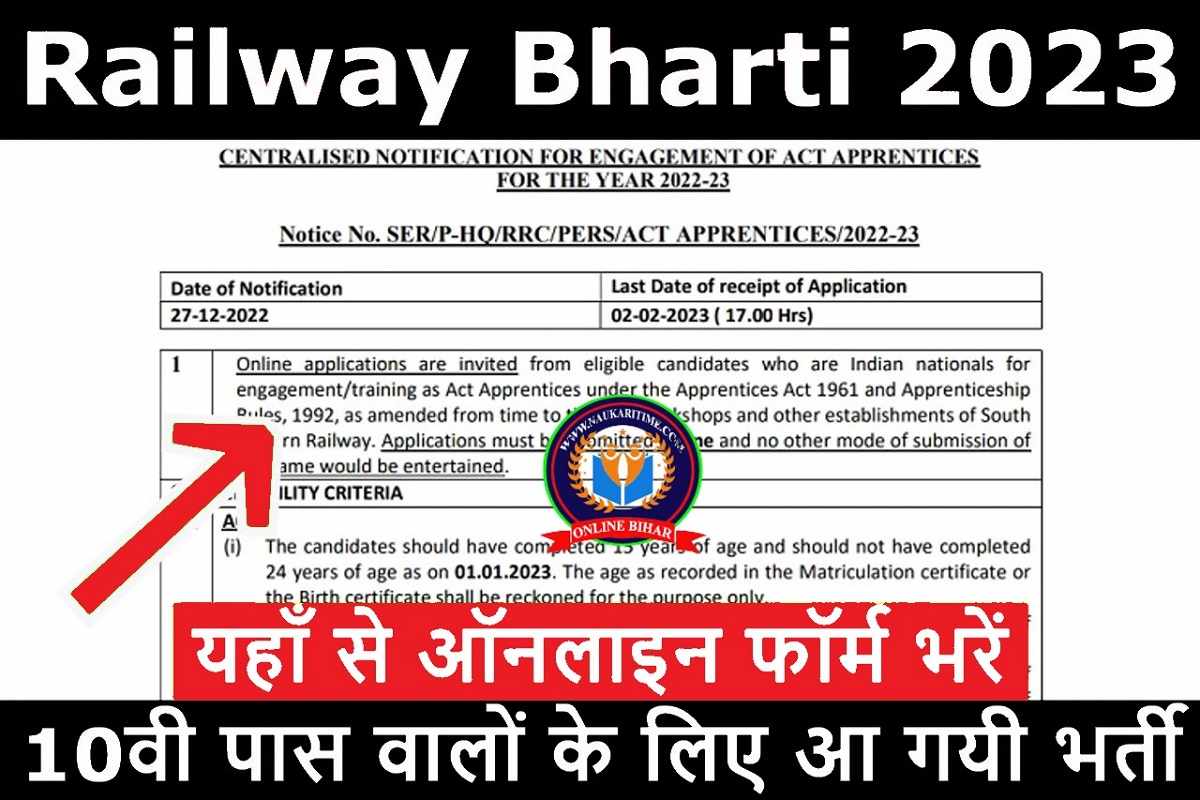 Railway Bharti 2023