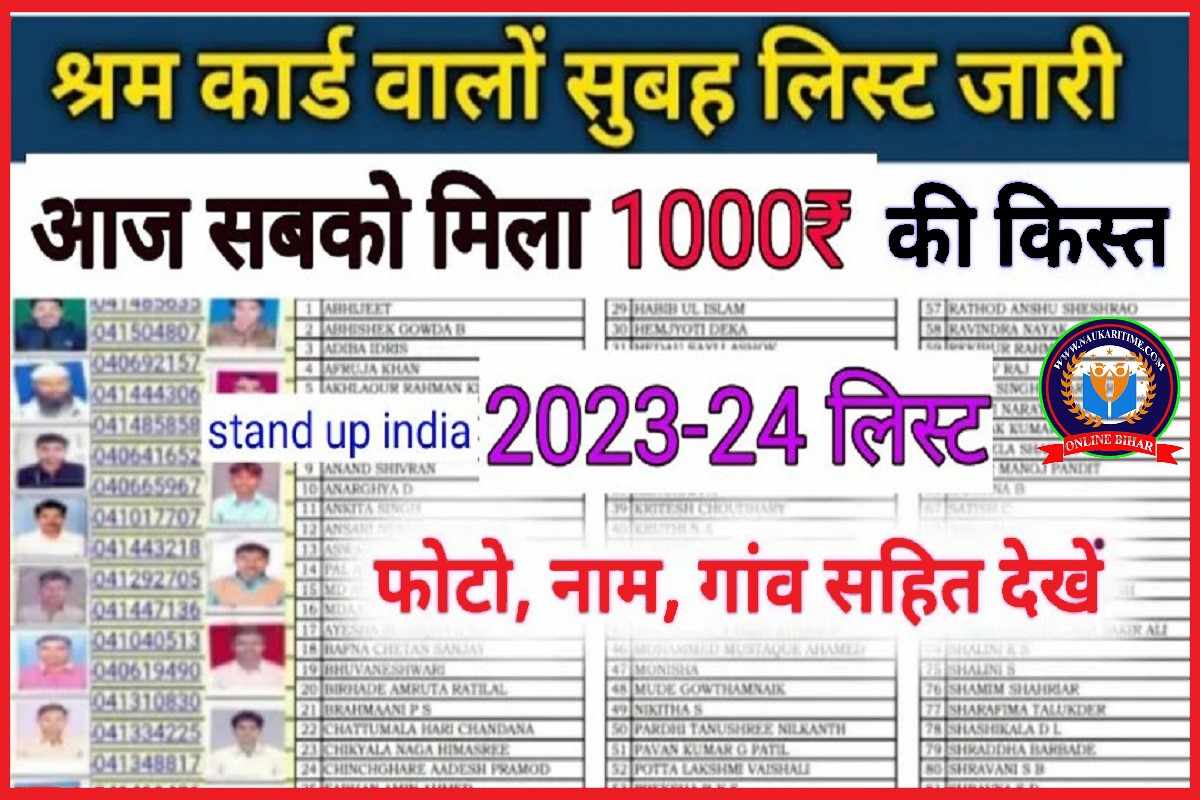 E Shram Card 2023