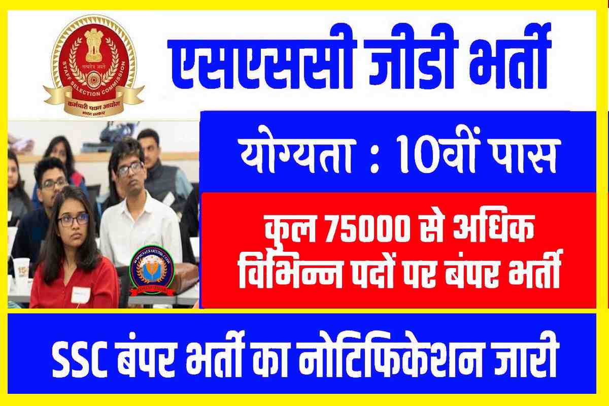 SSC GD Recruitment 2023