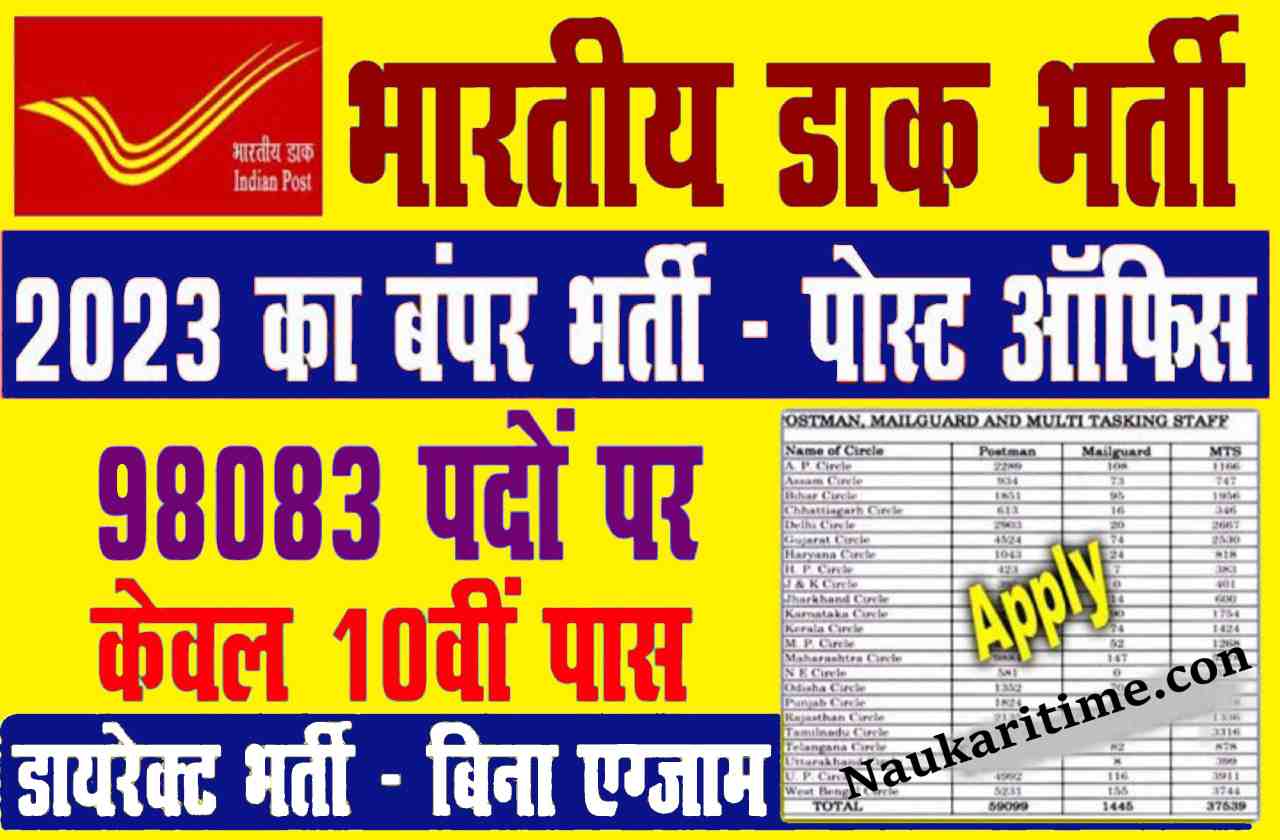 Post office New Bharti 2023