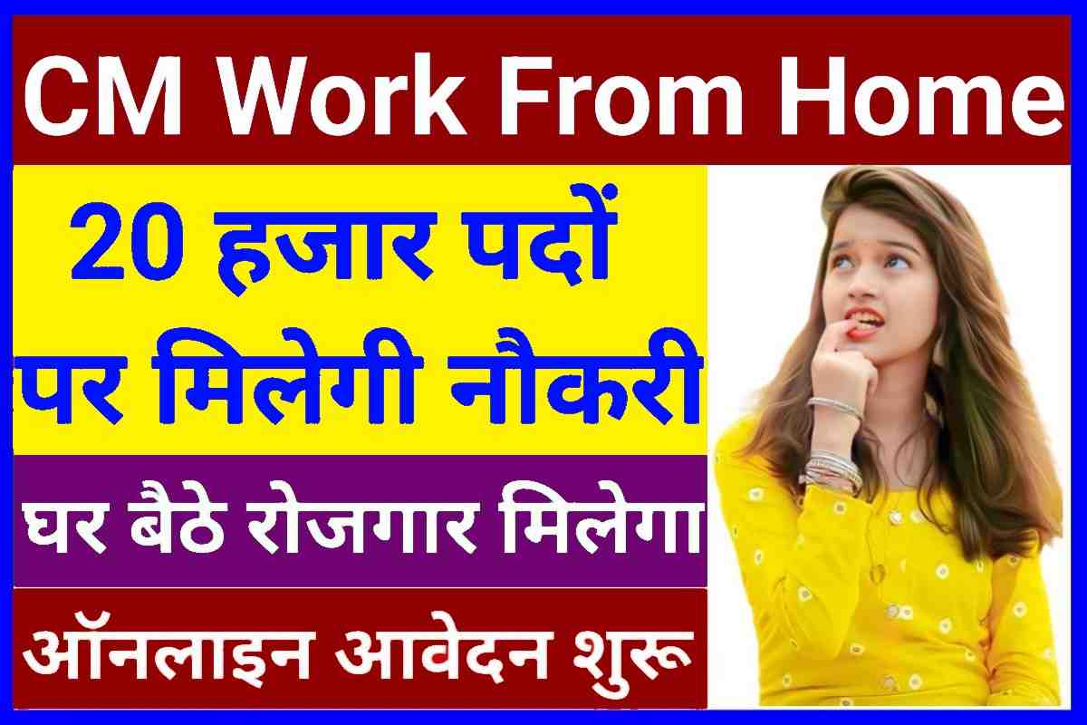 CM Work From Home Yojana 2023