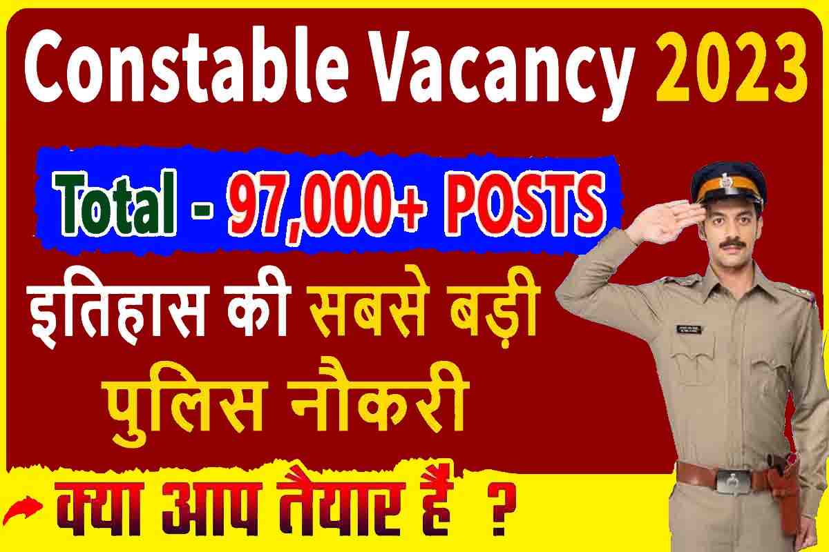 Police Constable Vacancy 2023