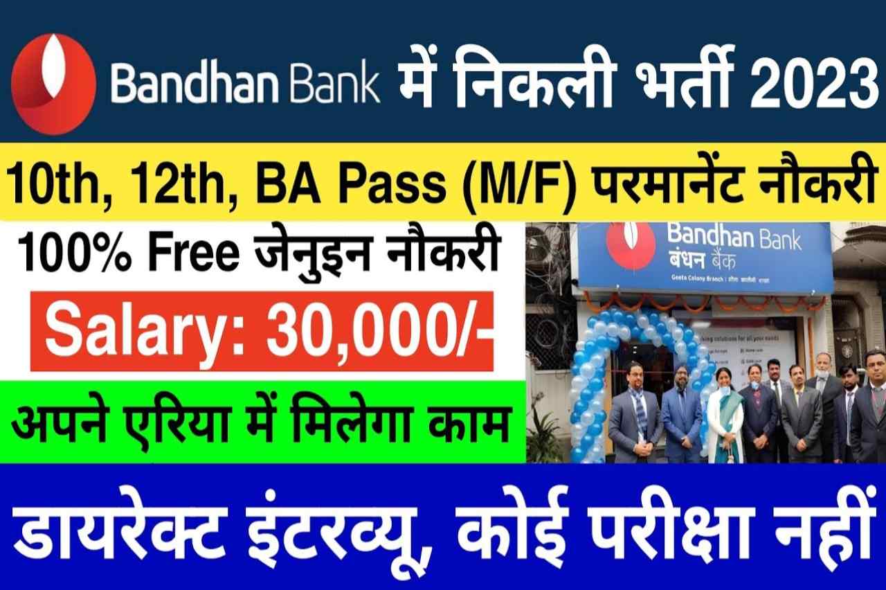 Bandhan Bank Data Operator