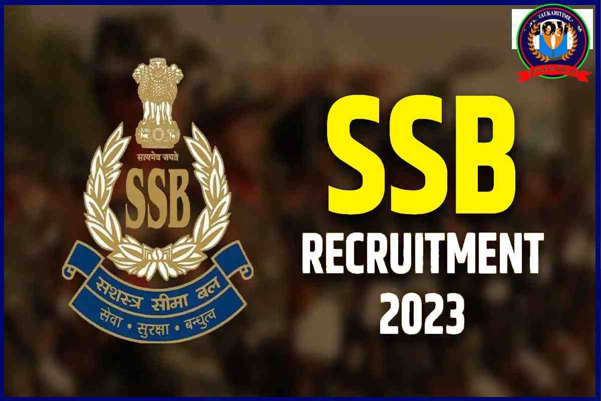 SSB Vacancy Apply 2023