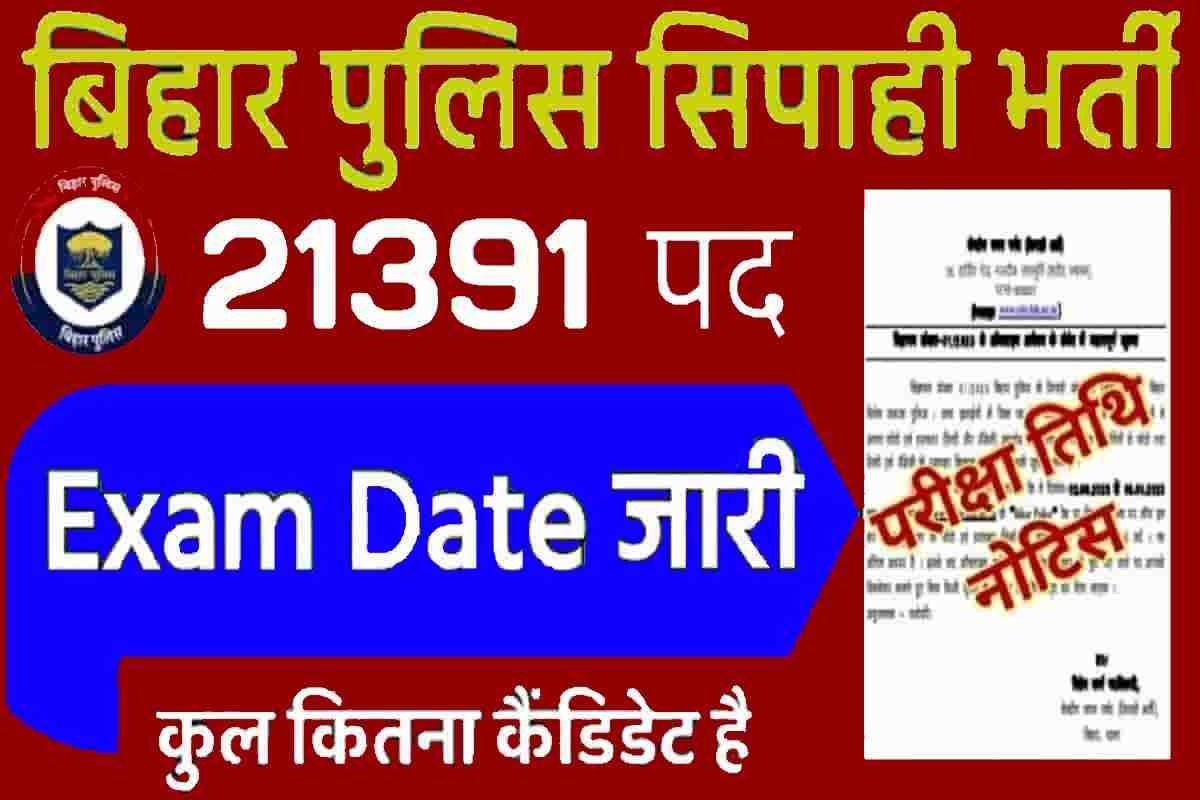 Bihar Police Constable Admit Card 2023