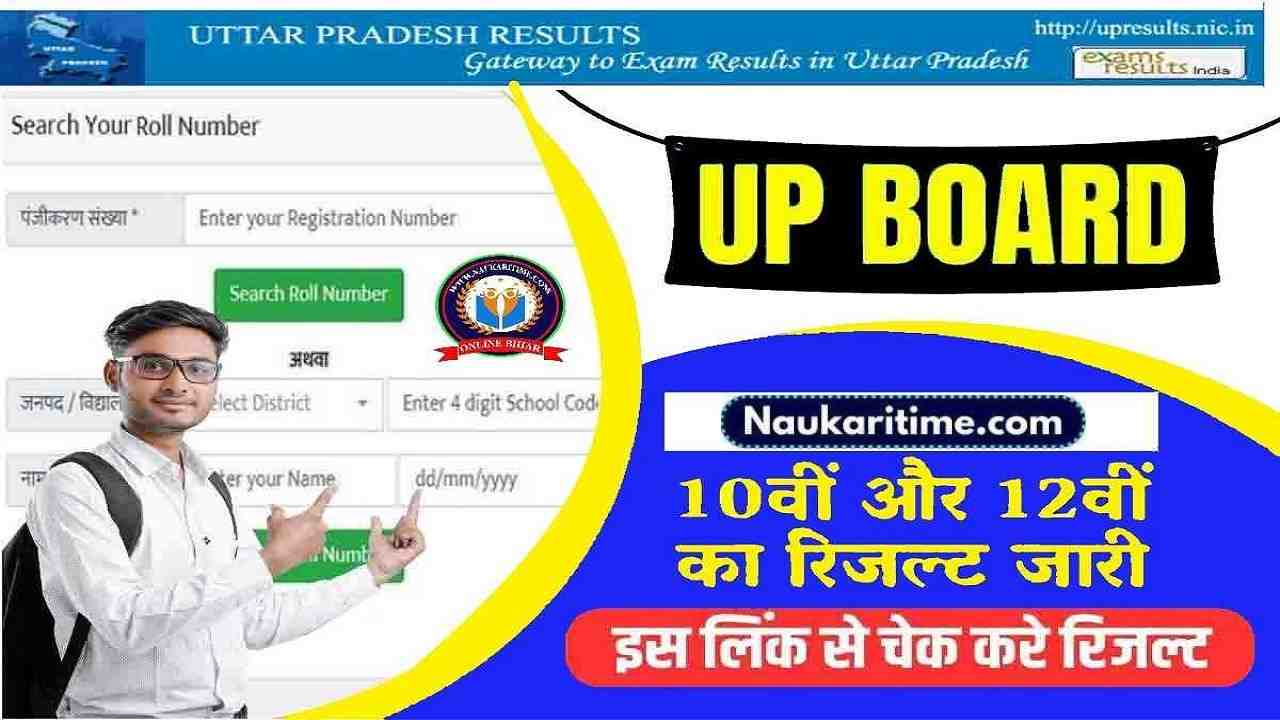 UP Board Class 10th, 12th Result 2024