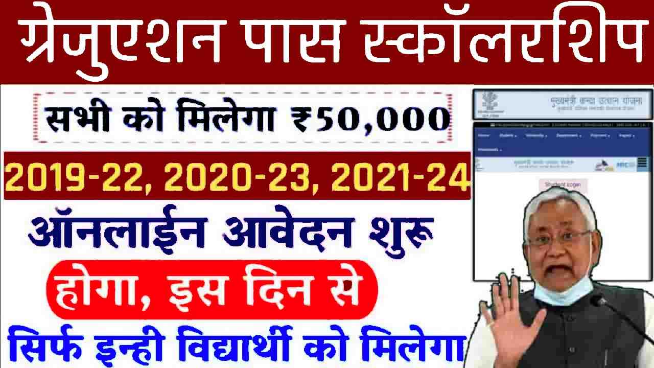 Bihar Graduation Pass Scholarship 2024