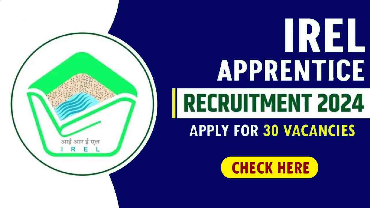 IREL Apprentice Recruitment 2024